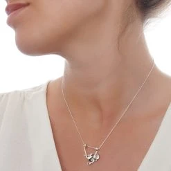 Swinging Monkey Chain -Silver Store CHN1271 02