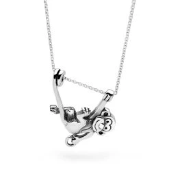Swinging Monkey Chain -Silver Store CHN1271 03