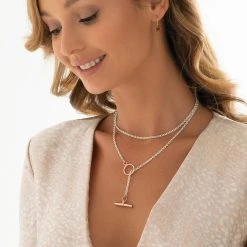 Deluxe T-Bar Chain -Silver Store CHN1272 02