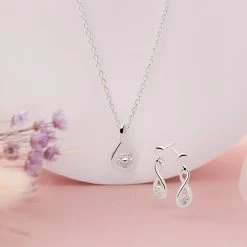Blossom Infinity Chain -Silver Store CHN1277 01