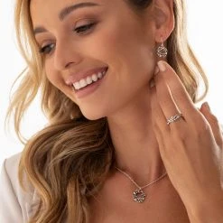 Daisy Wreath Chain -Silver Store CHN1290 02