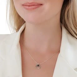 Midnight Oasis Chain -Silver Store CHN1298 02