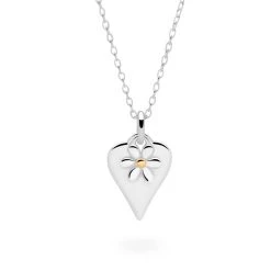 Blossom Heart Chain -Silver Store CHN1299 03