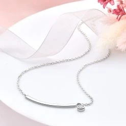 Crest Sparkle Chain -Silver Store CHN1300 01