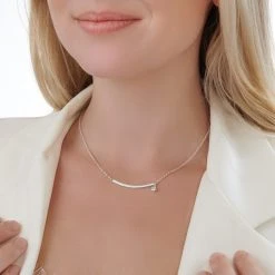 Crest Sparkle Chain -Silver Store CHN1300 02