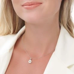 Personalised Pebble Chain -Silver Store CHN1301 02