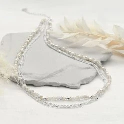 Labradorite Bounty Chain -Silver Store CHN1335 01