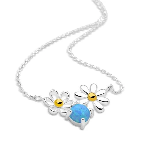 Opal Garden Chain -Silver Store CHN1340