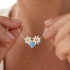 Opal Garden Chain -Silver Store CHN1340 04