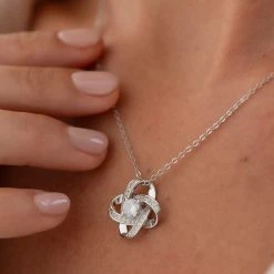 Regal Knot Chain -Silver Store CHN1348 04