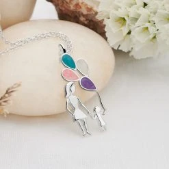 Mother's Loving Bond Chain -Silver Store CHN1351 01