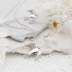 Sweet Swallow Chain -Silver Store CHN1358 01