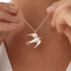 Sweet Swallow Chain -Silver Store CHN1358 04