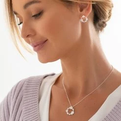 Meadow Wreath Chain -Silver Store CHN1359 02