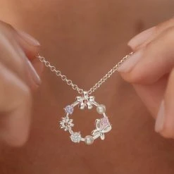 Meadow Wreath Chain -Silver Store CHN1359 04