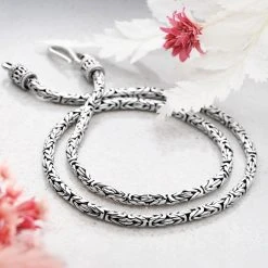 Subtle Byzantine Chain -Silver Store CHN137 01