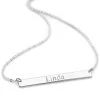 Personalised Horizontal Bar Chain