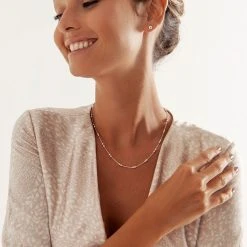 Evita Necklace -Silver Store CHN983 02