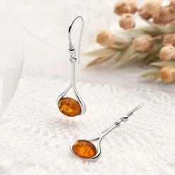 Golden Grazia Earrings (14mm) 3 Golden Grazia Earrings (14mm) -Silver Store E1754 01