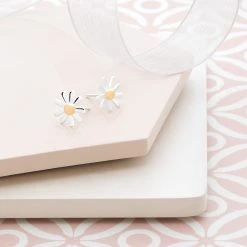 Daisy Studs -Silver Store E3469 03
