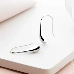 Classic Drop Earrings -Silver Store E3919 03