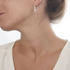 Angel Wings Earrings -Silver Store E4472 02