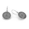 Silver Mandala Earrings
