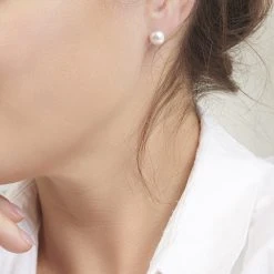 Classic Studs (Large) -Silver Store E4707 04