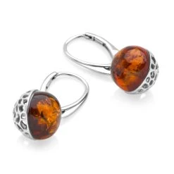 Flame Orb Earrings