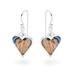 Enchanted Heart Earrings -Silver Store E4933 03