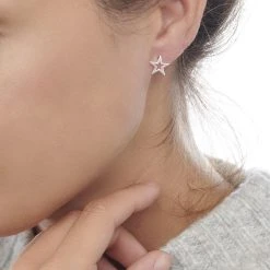 Twinkle Studs -Silver Store E4952 02