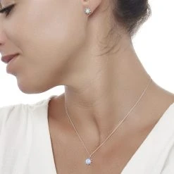 Opal Islands Studs -Silver Store E5065 02