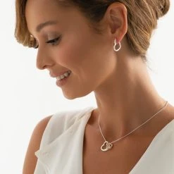 Loveways Hoops -Silver Store E5116 02