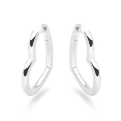 Loveways Hoops -Silver Store E5116 03