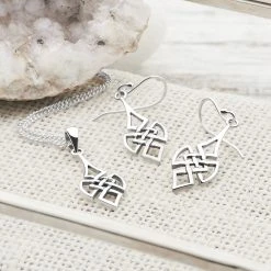Shoni Earrings -Silver Store E5131 01