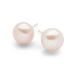 Royal Pearl Studs (Pink)