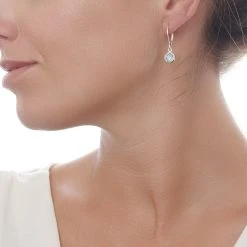 Moon Water Earrings -Silver Store E5246 02