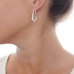 Stylist Hoops -Silver Store E5392 02