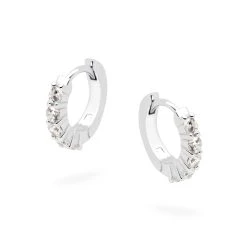 Desire Hoops -Silver Store E5466 03