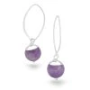 Amethyst Bauble Earrings