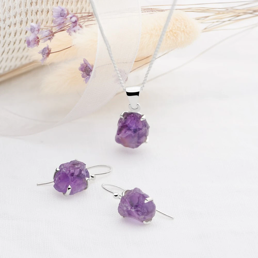 Amethyst Muse Earrings 2 Amethyst Muse Earrings - Image 2