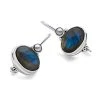 Ocean Depths Earrings (Labradorite)