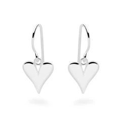 Cupid Heart Earrings -Silver Store E5554 03