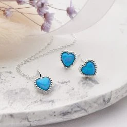 Higher Love Studs -Silver Store E5563 01