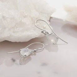 Lake Shimmer Earrings -Silver Store E5565 01