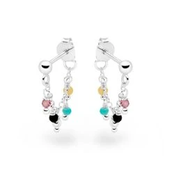 Boho Berries Earrings -Silver Store E5621 03