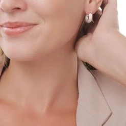 Helena Hoops -Silver Store E5644 02