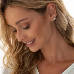 Scissor Studs -Silver Store E5666 02