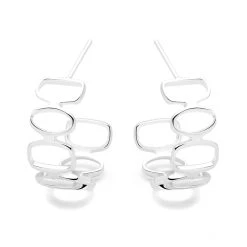 Joplin Hoops -Silver Store E5702 03