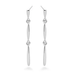 Clarence Earrings -Silver Store E5725 03